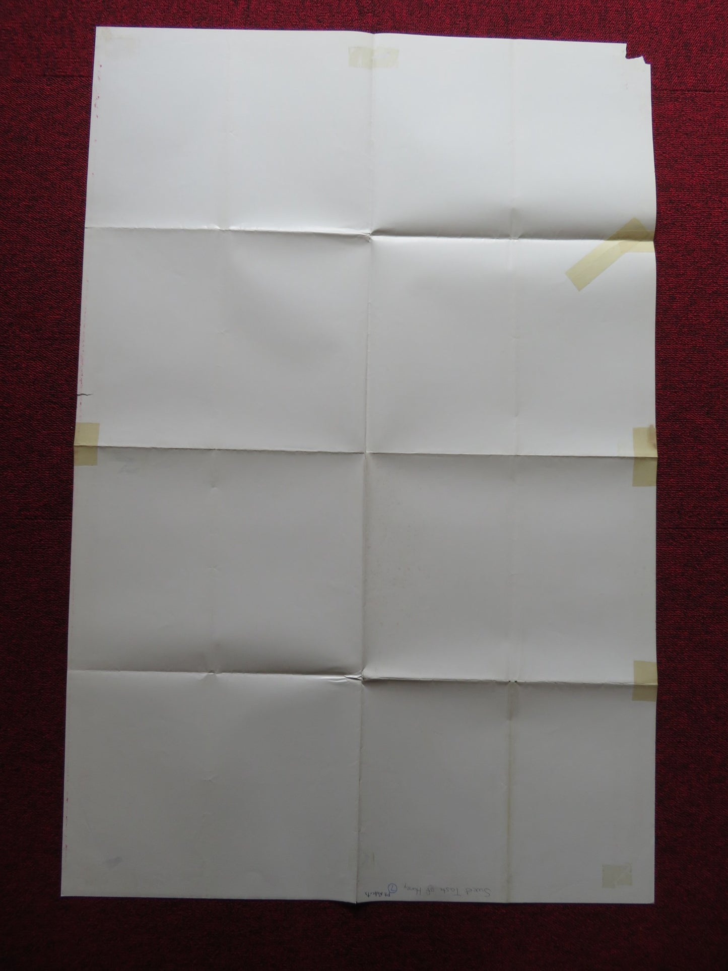 SWEET TASTE OF HONEY FOLDED US ONE SHEET POSTER SANDRA MARTIN 1976 - Rendezvous Cinema