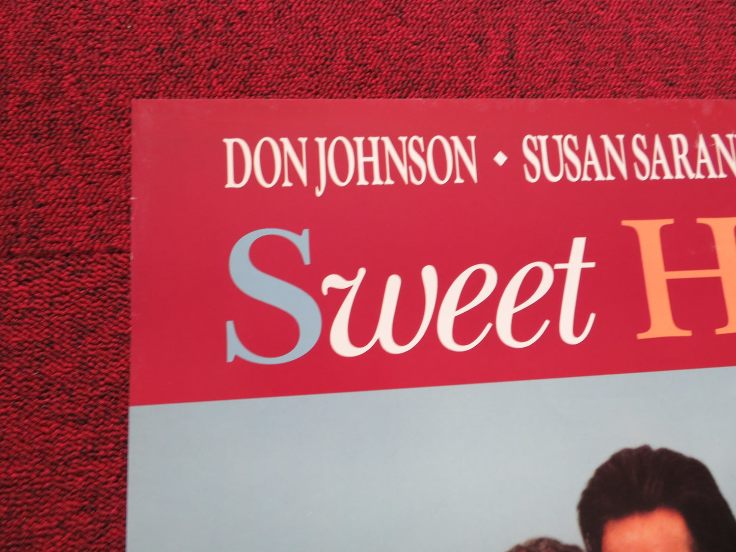 SWEET HEARTS DANCE FOLDED US ONE SHEET POSTER DON JOHNSON 1988 - Rendezvous Cinema