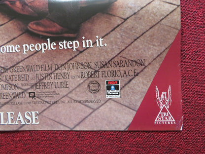 SWEET HEARTS DANCE FOLDED US ONE SHEET POSTER DON JOHNSON 1988 - Rendezvous Cinema