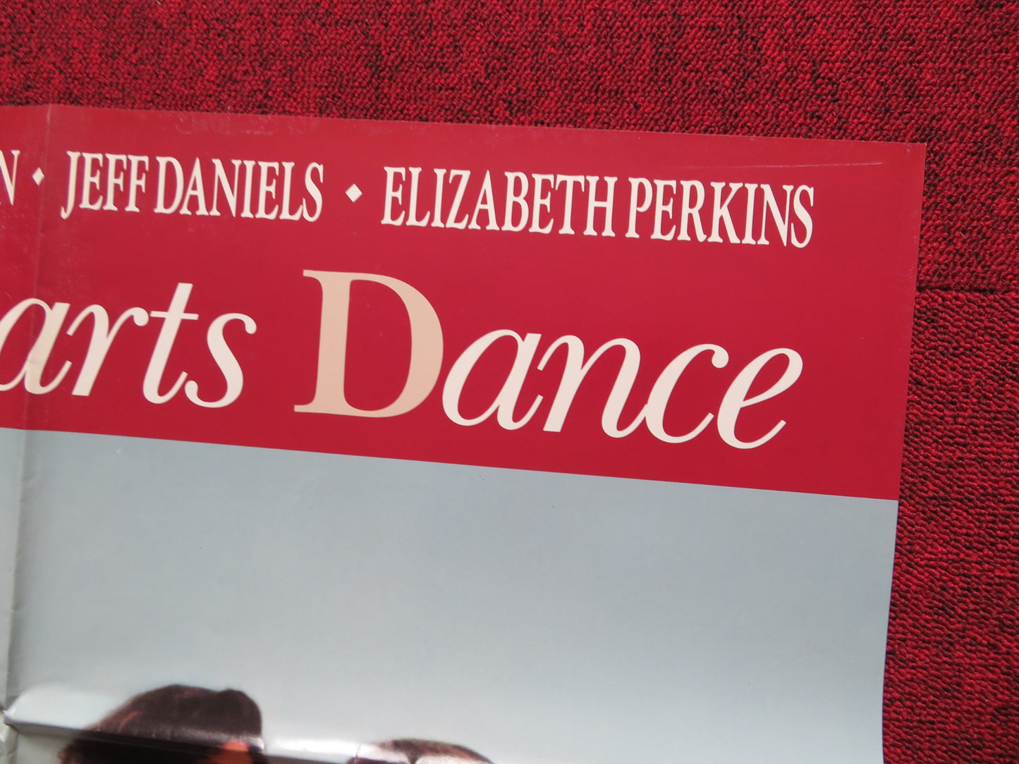 SWEET HEARTS DANCE FOLDED US ONE SHEET POSTER DON JOHNSON 1988 - Rendezvous Cinema