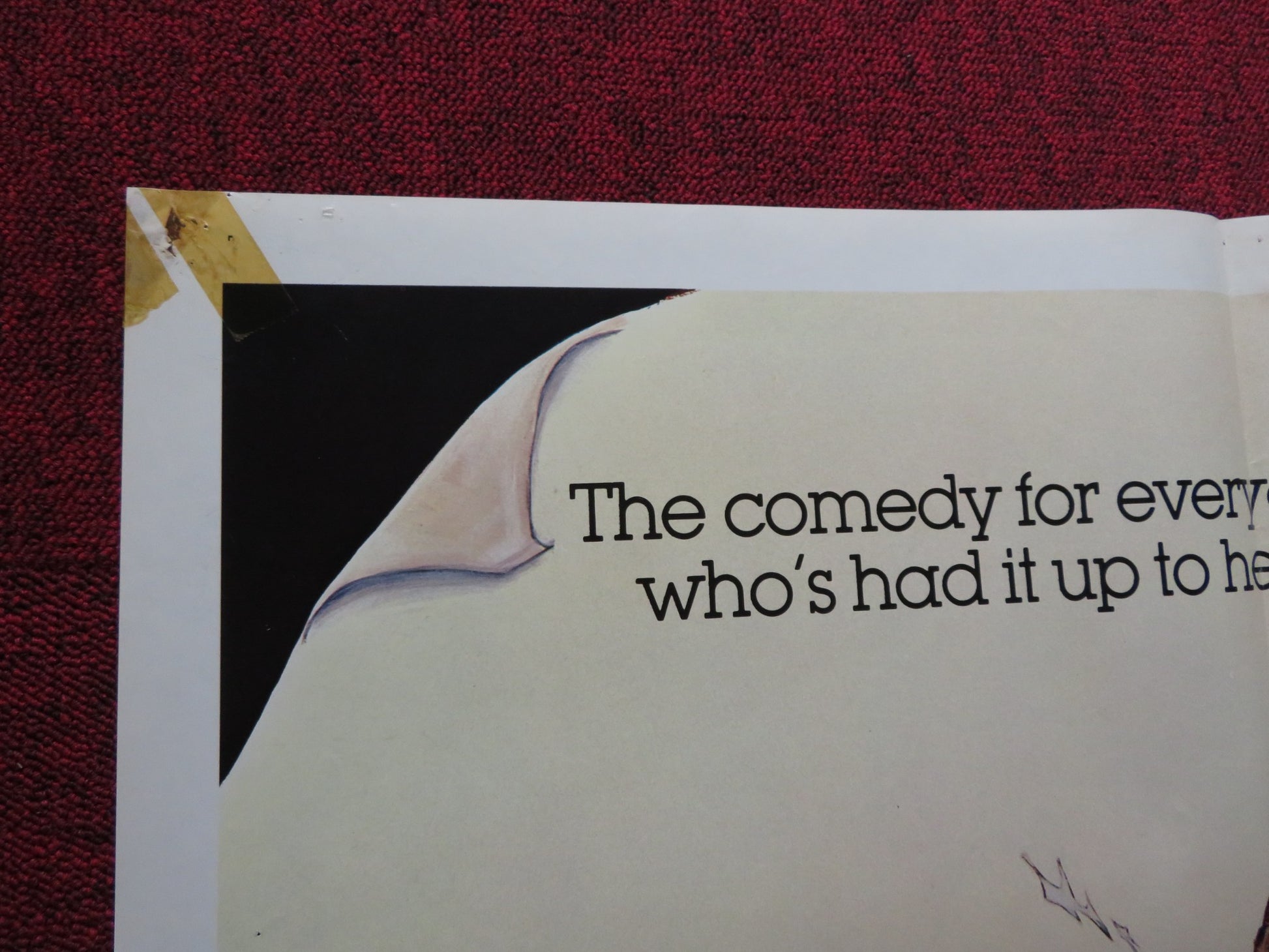 TAKE THIS JOB AND SHOVE IT FOLDED US ONE SHEET POSTER ROBERT HAYS A. CARNEY 1981 - Rendezvous Cinema