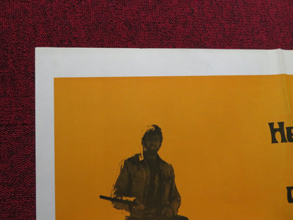 THREE BULLETS FOR A LONG GUN FOLDED US ONE SHEET POSTER BEAU BRUMMEL 1971 - Rendezvous Cinema