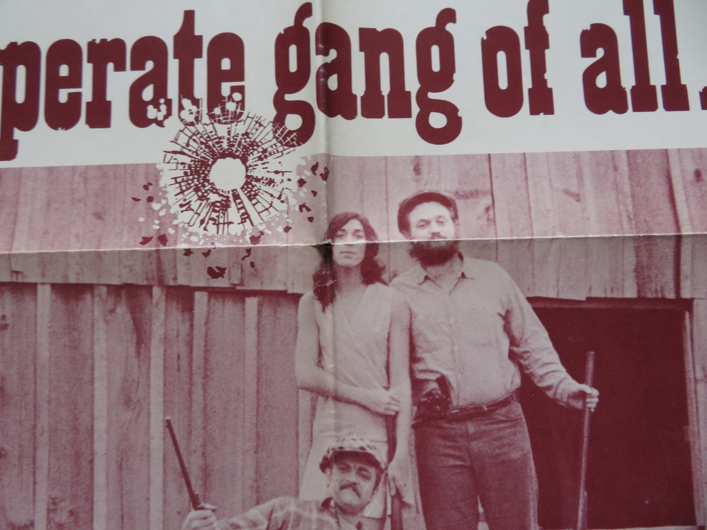 BAD CHARLESTON CHARLIE FOLDED US ONE SHEET POSTER ROSS HAGEN KELLY THORDSEN 1973 - Rendezvous Cinema