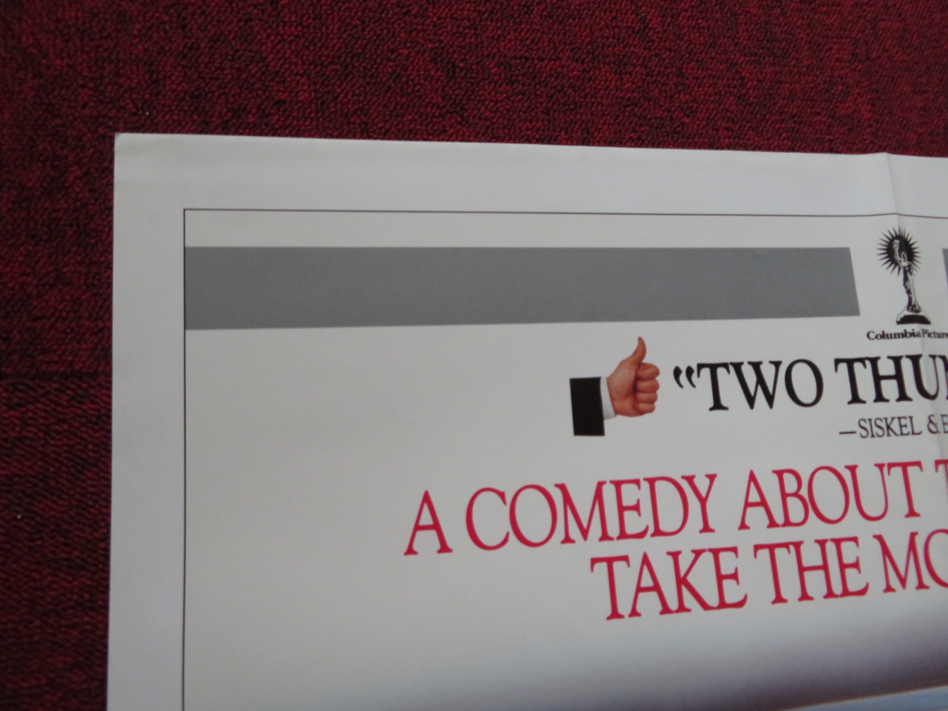 THINGS CHANGE VHS FOLDED US ONE SHEET POSTER DON AMECHE JOE MANTEGNA 1988 - Rendezvous Cinema