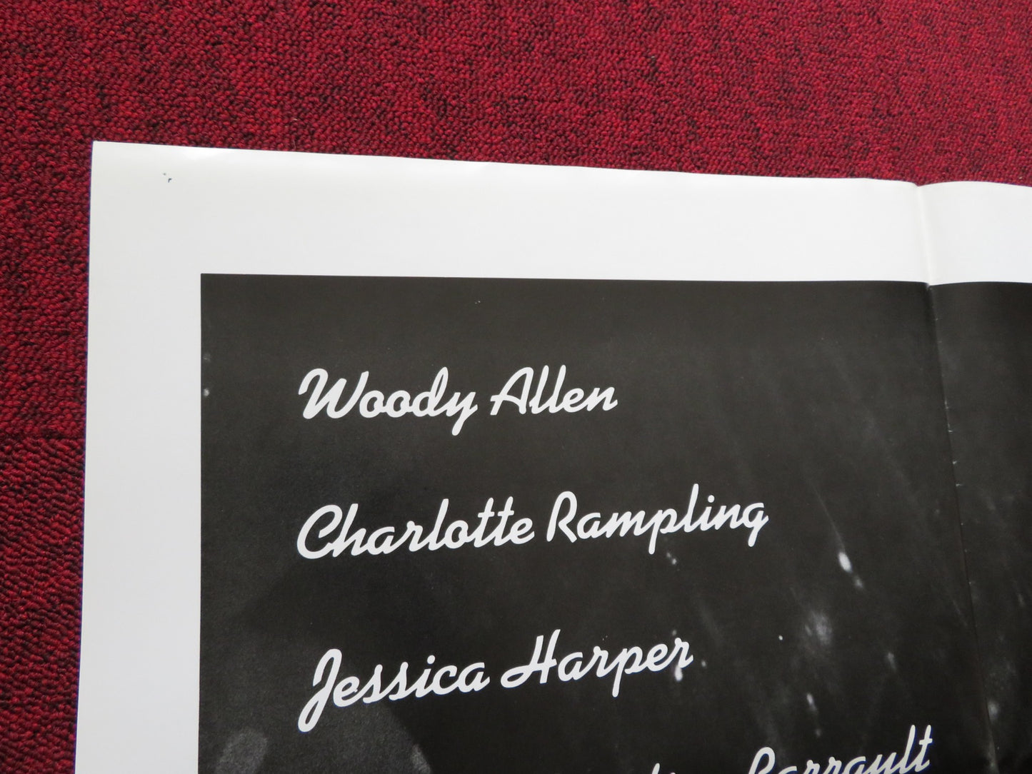 STARDUST MEMORIES STYLE C FOLDED US ONE SHEET POSTER WOODY ALLEN 1980 - Rendezvous Cinema