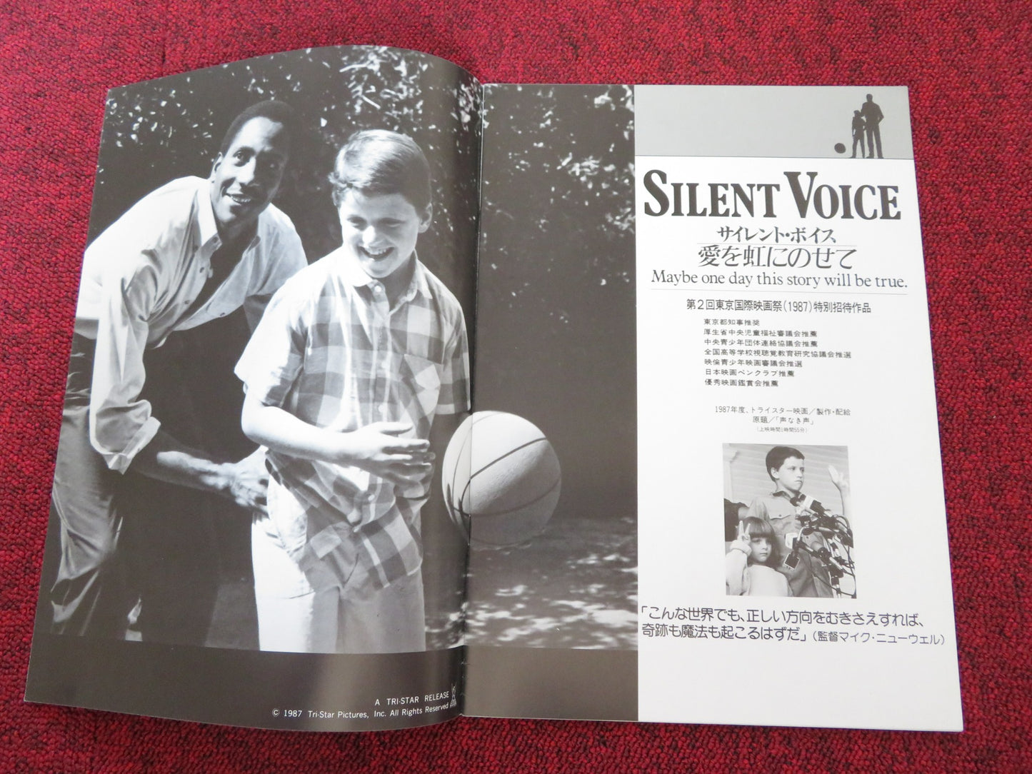 AMAZING GRACE AND CHUCK JAPANESE BROCHURE / PRESS BOOK DEAN ALEXANDER 1987 - Rendezvous Cinema