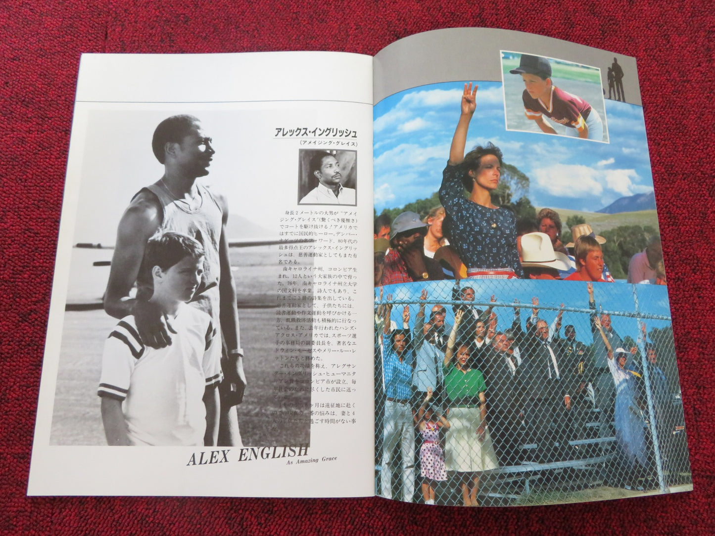 AMAZING GRACE AND CHUCK JAPANESE BROCHURE / PRESS BOOK DEAN ALEXANDER 1987 - Rendezvous Cinema