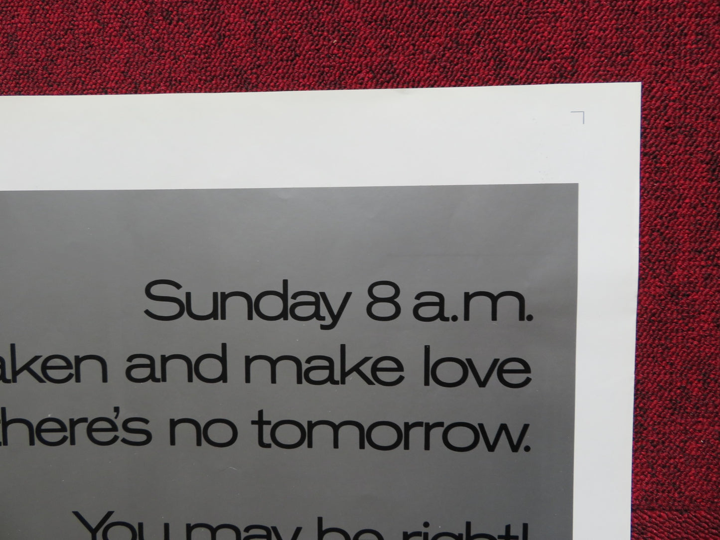 YEAR OF THE CANNIBALS FOLDED US ONE SHEET POSTER BRITT EKLAND P. CLEMENTI 1971 - Rendezvous Cinema