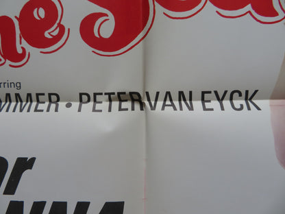 SEDUCTION BY THE SEA / THE LOVE ROOT COMBO FOLDED US ONE SHEET POSTER 1967 - Rendezvous Cinema