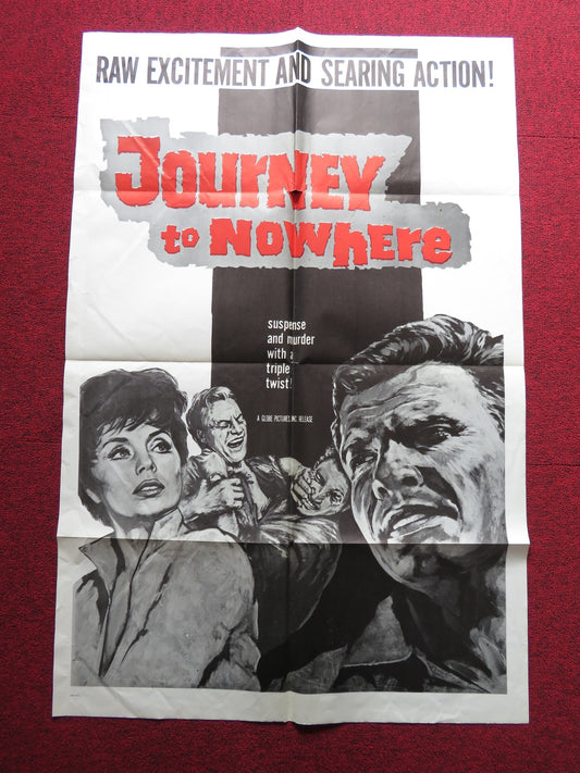 MURDER BY AGREEMENT FOLDED US ONE SHEET POSTER TONY WRIGHT SONJA ZIEMANN 1965 - Rendezvous Cinema