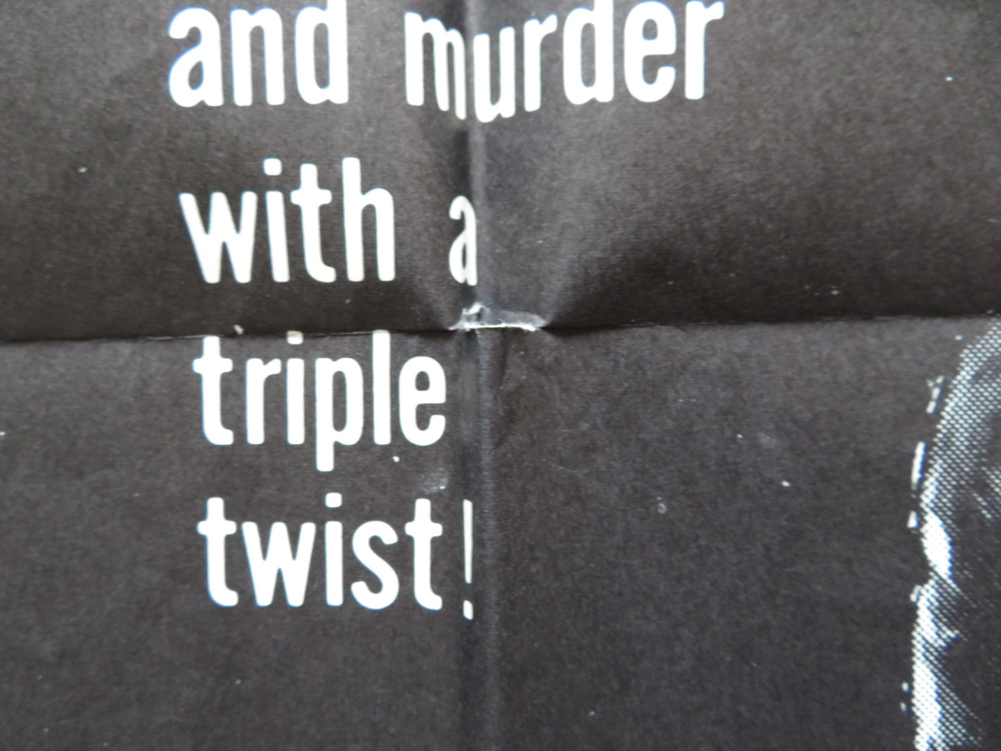 MURDER BY AGREEMENT FOLDED US ONE SHEET POSTER TONY WRIGHT SONJA ZIEMANN 1965 - Rendezvous Cinema