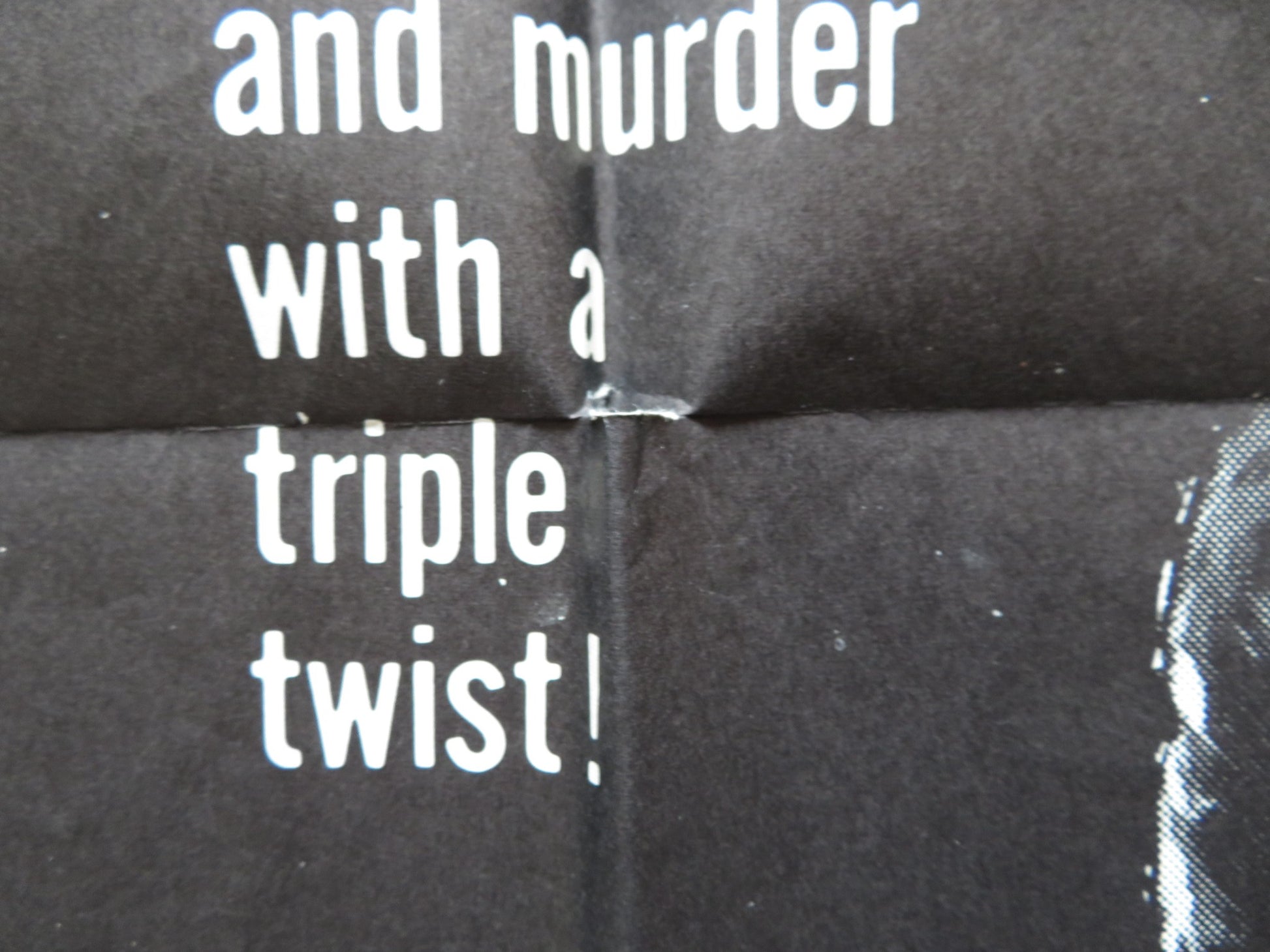 MURDER BY AGREEMENT FOLDED US ONE SHEET POSTER TONY WRIGHT SONJA ZIEMANN 1965 - Rendezvous Cinema