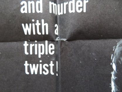 MURDER BY AGREEMENT FOLDED US ONE SHEET POSTER TONY WRIGHT SONJA ZIEMANN 1965 - Rendezvous Cinema