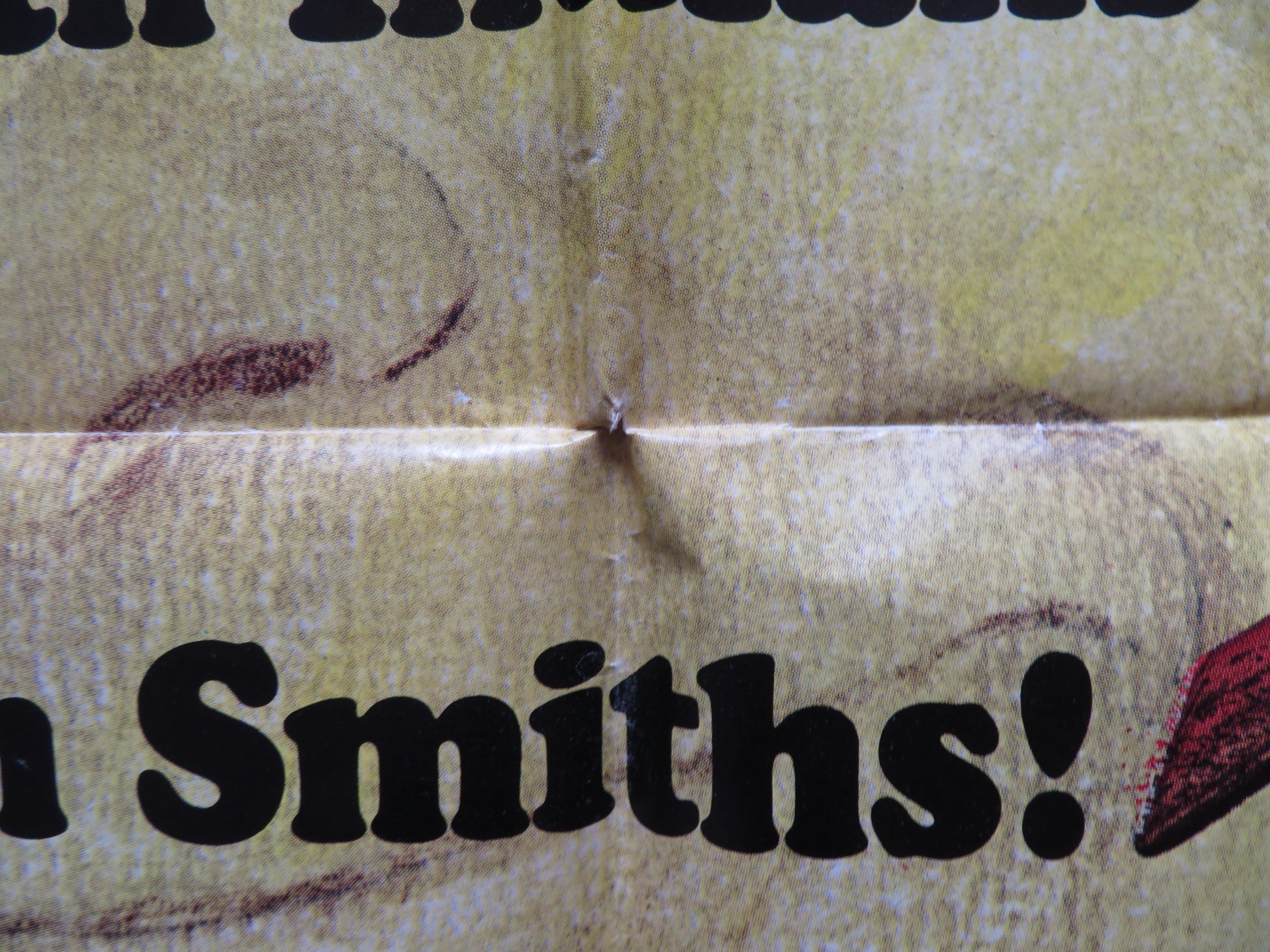 SMITH! FOLDED US ONE SHEET POSTER GLENN FORD NANCY OLSON 1969 - Rendezvous Cinema