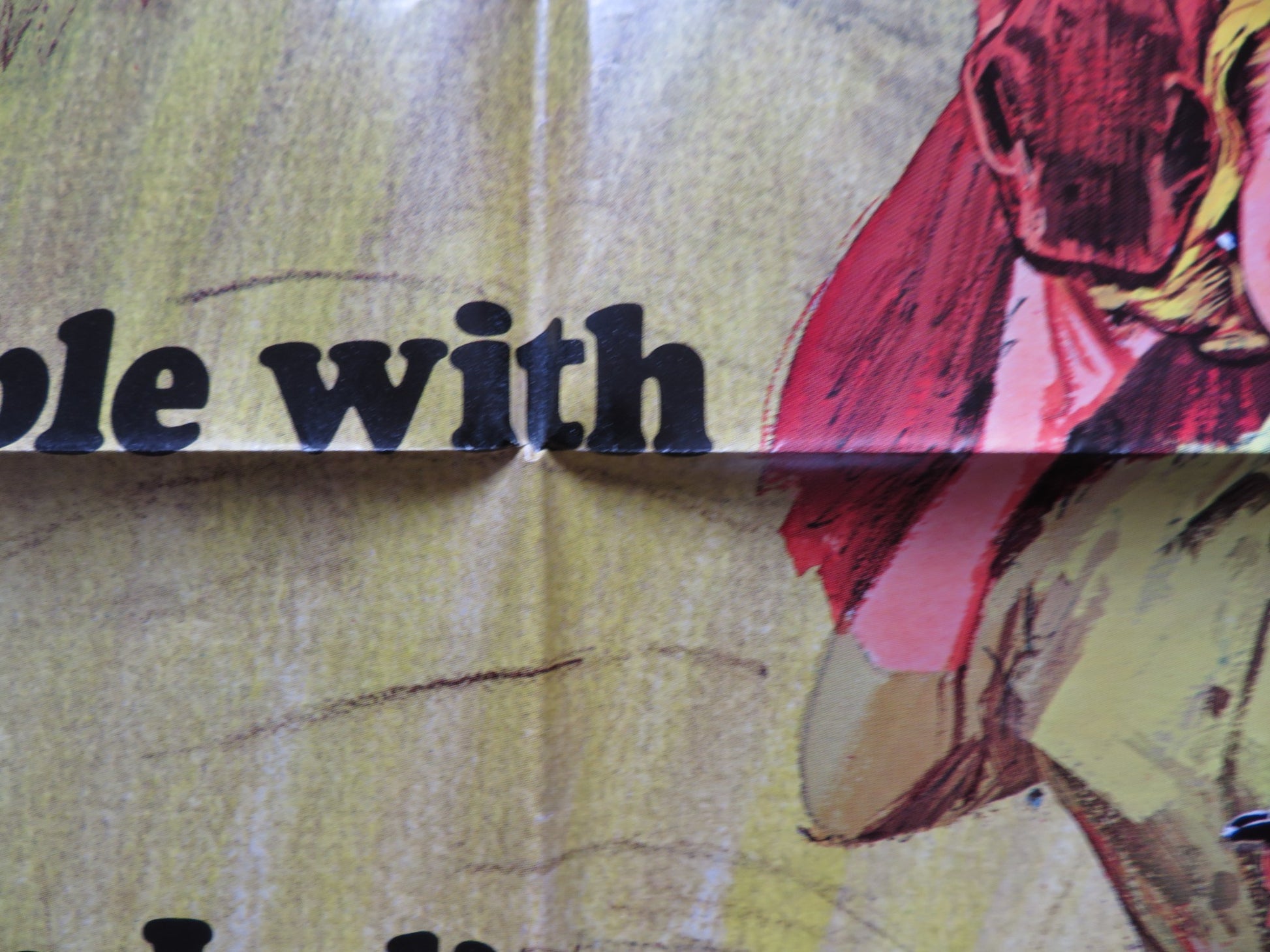 SMITH! FOLDED US ONE SHEET POSTER GLENN FORD NANCY OLSON 1969 - Rendezvous Cinema