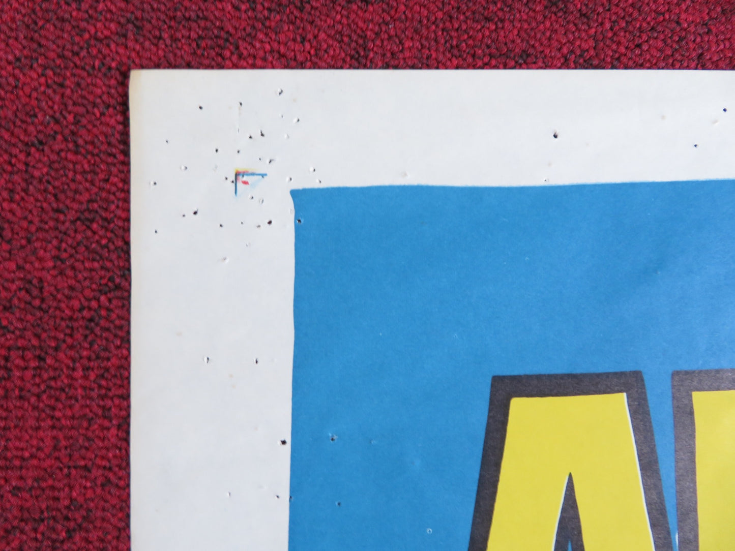 ANGEL BABY FOLDED US ONE SHEET POSTER GEORGE HAMILTON MERCEDES MCCAMBRIDGE 1961 - Rendezvous Cinema