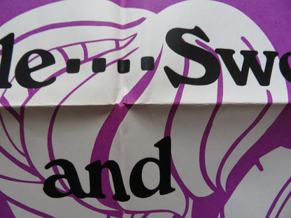 WITH MANTLE.... SWORD, AND CORONET FOLDED US ONE SHEET POSTER 1969 - Rendezvous Cinema