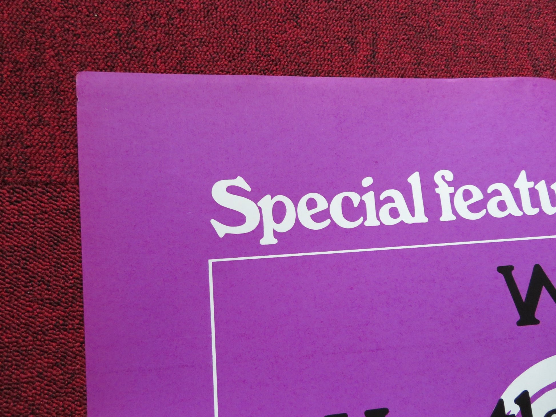 WITH MANTLE.... SWORD, AND CORONET FOLDED US ONE SHEET POSTER 1969 - Rendezvous Cinema