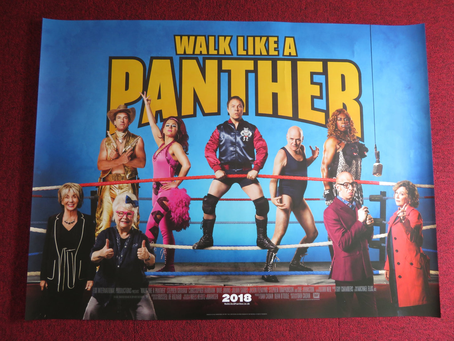 WALK LIKE A PANTHER UK QUAD (30"x 40") ROLLED POSTER STEPHEN GRAHAM 2018 - Rendezvous Cinema