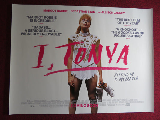 I, TONYA UK QUAD (30"x 40") ROLLED POSTER MARGOT ROBBIE SEBASTIAN STAN 2017 - Rendezvous Cinema