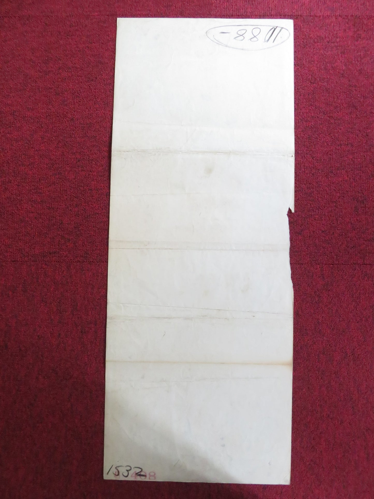 ANNA LUCASTA US INSERT (14"x 36") POSTER PAULETTE GODDARD WILLIAM BISHOP 1949 - Rendezvous Cinema