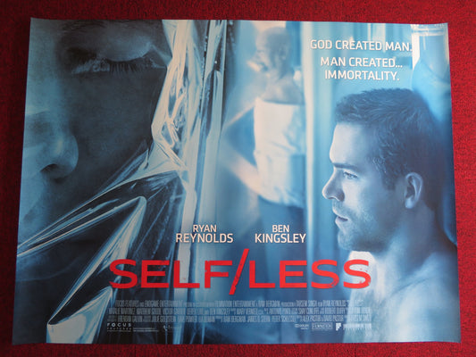 SELF/LESS UK QUAD (30"x 40") ROLLED POSTER RYAN REYNOLDS BEN KINGSLEY 2015 - Rendezvous Cinema