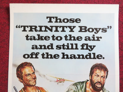 ALL THE WAY BOYS US INSERT (14"x 36") POSTER TERENCE HILL BUD SPENCER 1973 - Rendezvous Cinema