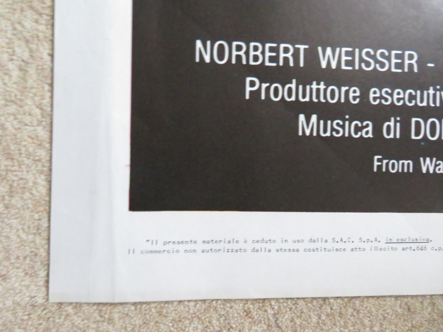 ANDROID ITALIAN 2 FOGLIO POSTER KLAUS KINSKI BRIE HOWARD 1982 - Rendezvous Cinema