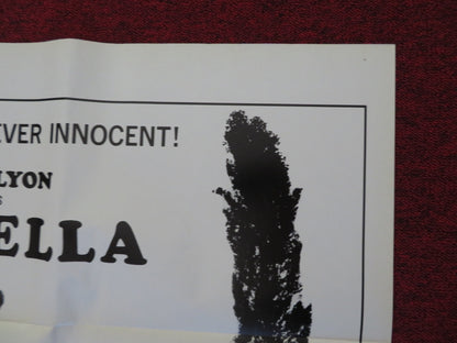 ANGELLA FOLDED US ONE SHEET POSTER SUE LYON FERNANDO REY 1975 - Rendezvous Cinema