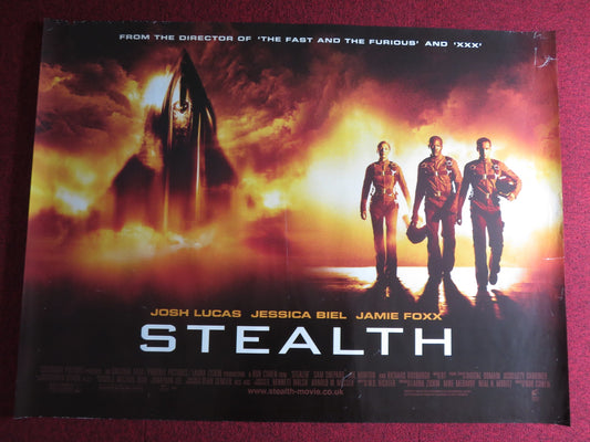 STEALTH UK QUAD (30"x 40") ROLLED POSTER JOSH LUCAS JESSICA BIEL 2005 - Rendezvous Cinema