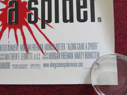 ALONG CAME A SPIDER UK QUAD ROLLED POSTER MORGAN FREEMAN MONICA POTTER 2001 - Rendezvous Cinema