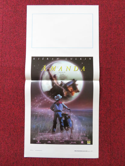 AMANDA ITALIAN LOCANDINA POSTER KIERAN CULKIN DENNIS HAYSBERT 1997 - Rendezvous Cinema