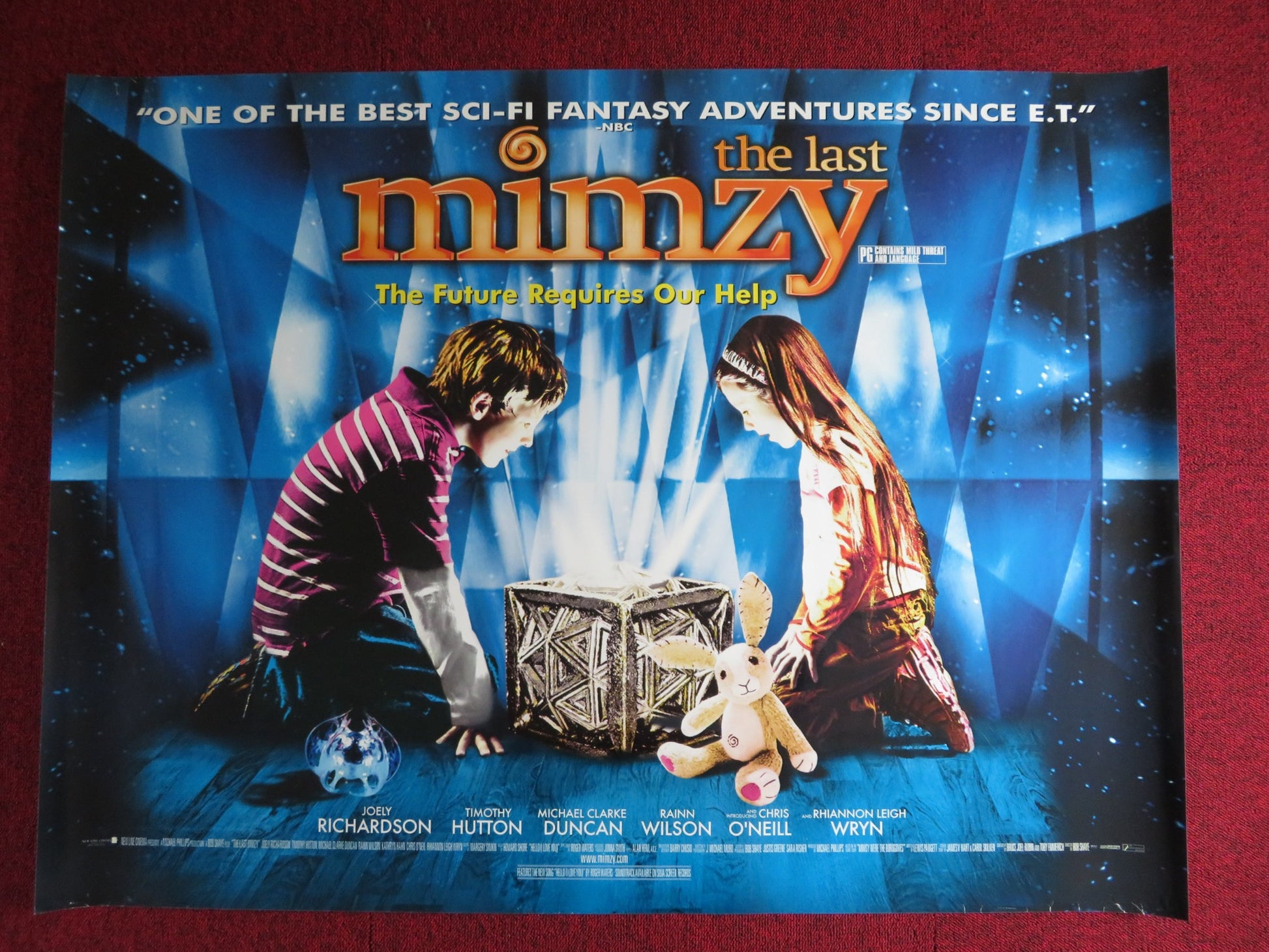 THE LAST MIMZY UK QUAD (30"x 40") ROLLED POSTER CHRIS O'NEIL RHIANNON 2007 - Rendezvous Cinema