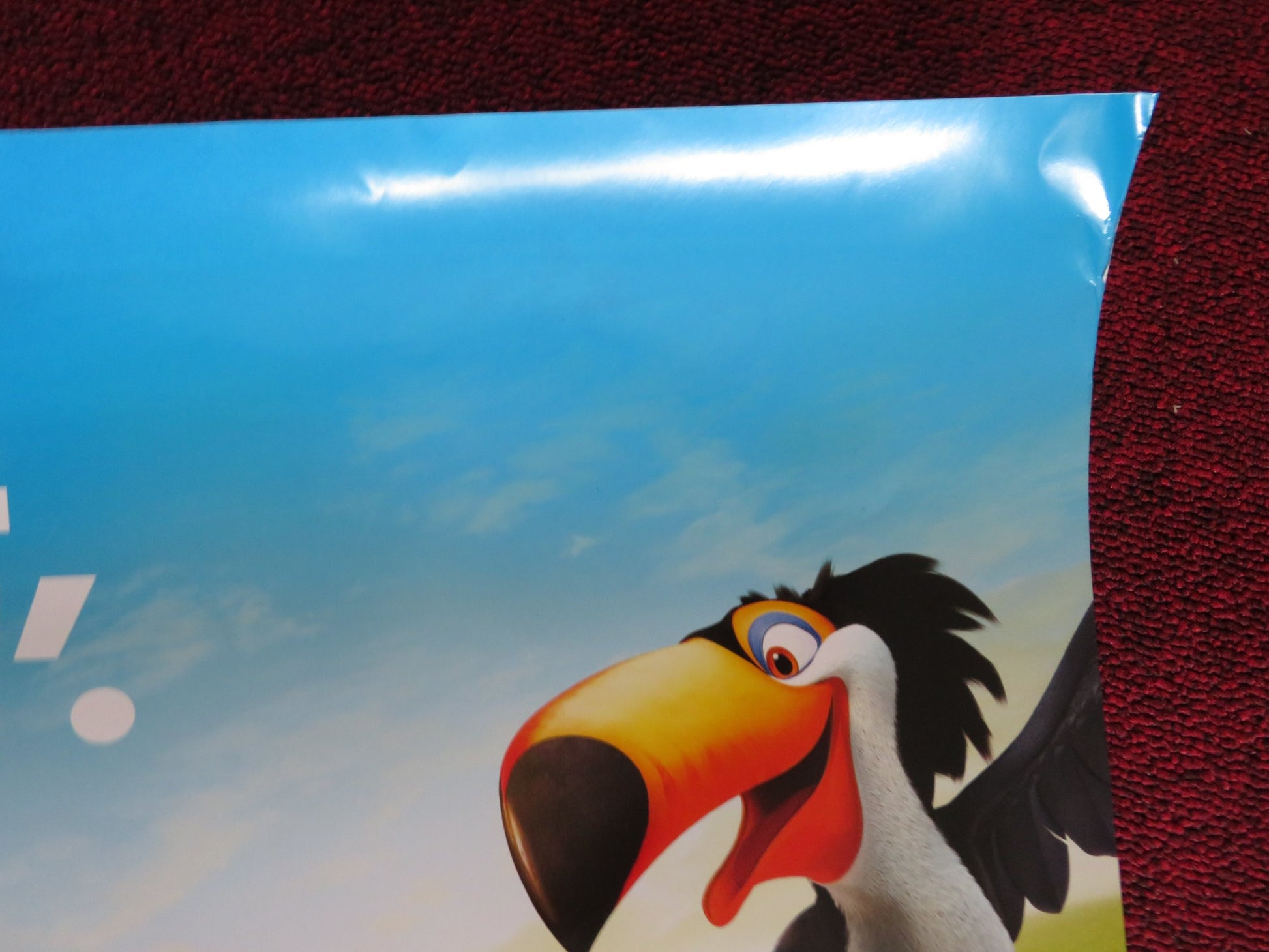 RIO 2 - c UK ONE SHEET ROLLED POSTER JAKE T. AUSTIN CARLINHOS BROWN 2014 - Rendezvous Cinema