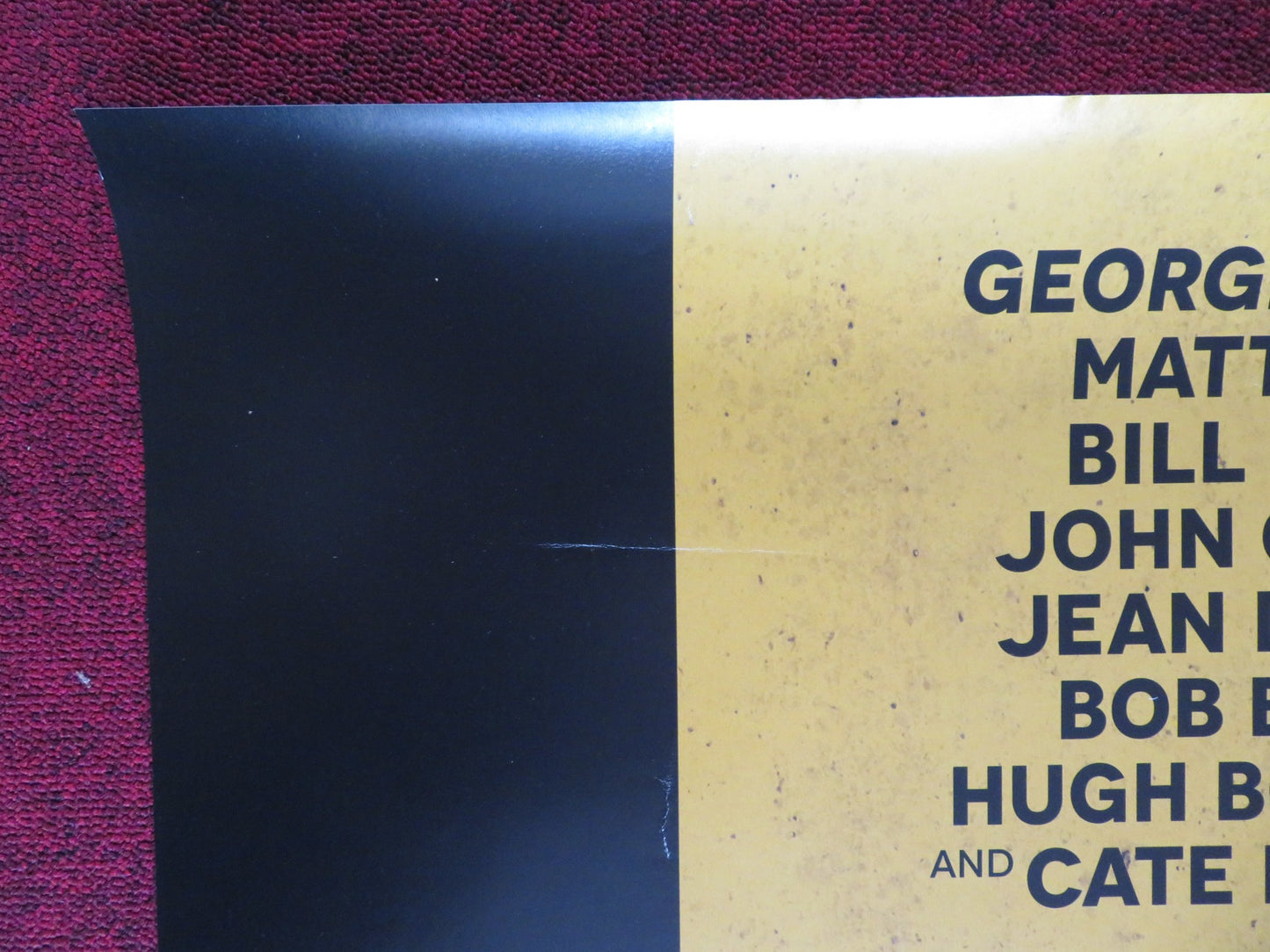 THE MONUMENTS MEN UK ONE SHEET ROLLED POSTER GEORGE CLOONEY MATT DAMON 2014 - Rendezvous Cinema