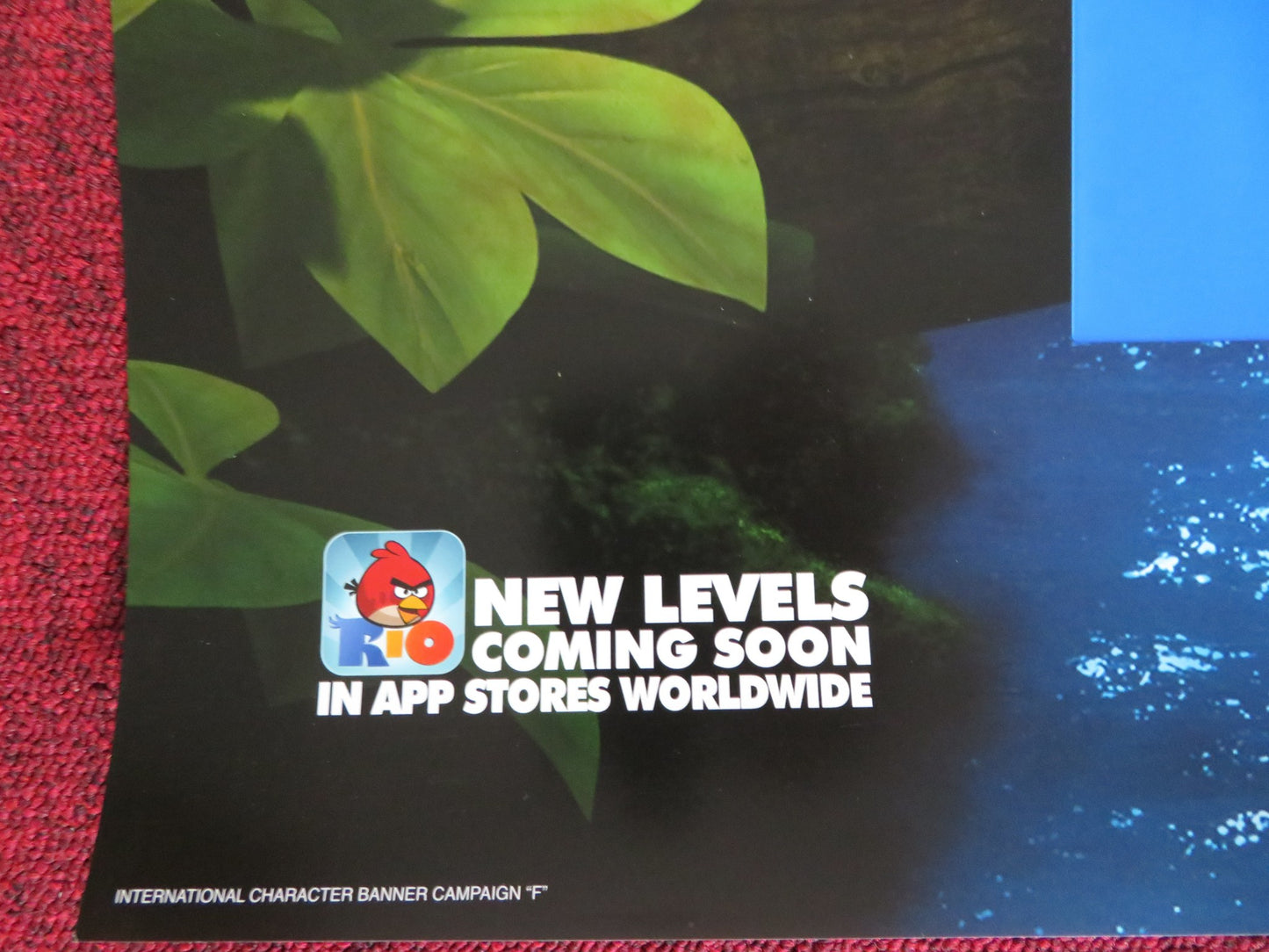 RIO 2 - b UK ONE SHEET ROLLED POSTER JAKE T. AUSTIN CARLINHOS BROWN 2014 - Rendezvous Cinema