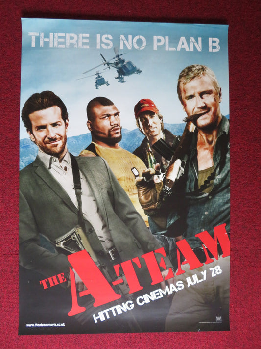 THE A-TEAM UK ONE SHEET ROLLED POSTER LIAM NEESON BRADLEY COOPER 2010 - Rendezvous Cinema
