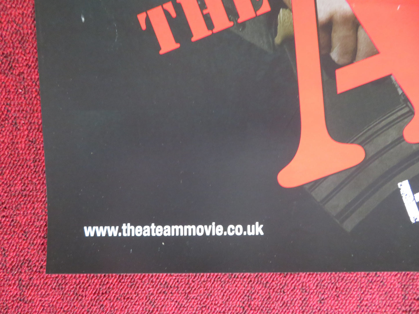 THE A-TEAM UK ONE SHEET ROLLED POSTER LIAM NEESON BRADLEY COOPER 2010 - Rendezvous Cinema