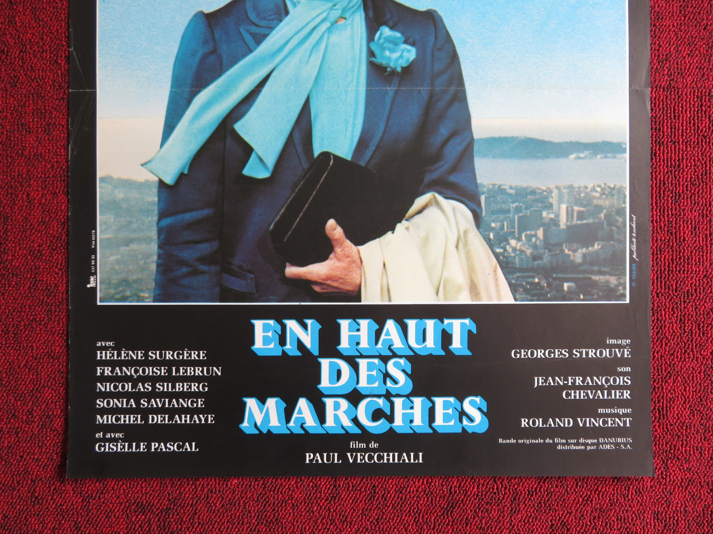 AT THE TOP OF THE STAIRS FRENCH POSTER DANIELLE DARRIEUX HELENE SURGERE 1983 - Rendezvous Cinema