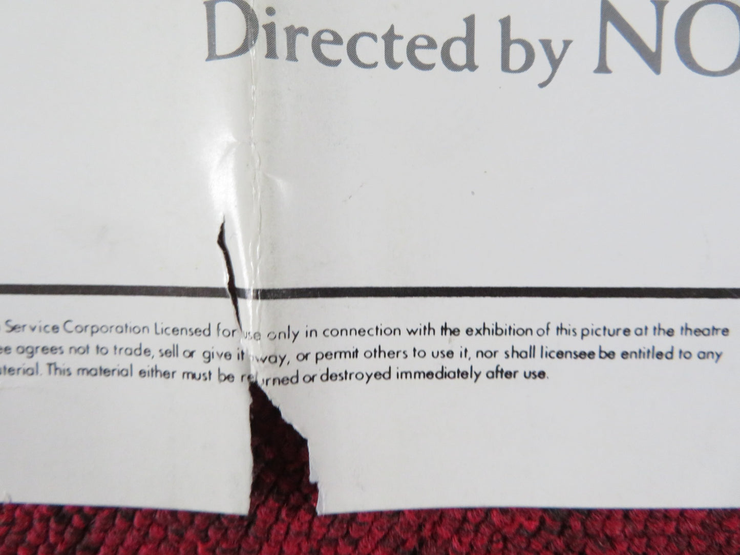 AND JUSTICE FOR ALL FOLDED US ONE SHEET POSTER AL PACINO JACK WARDEN 1979 - Rendezvous Cinema