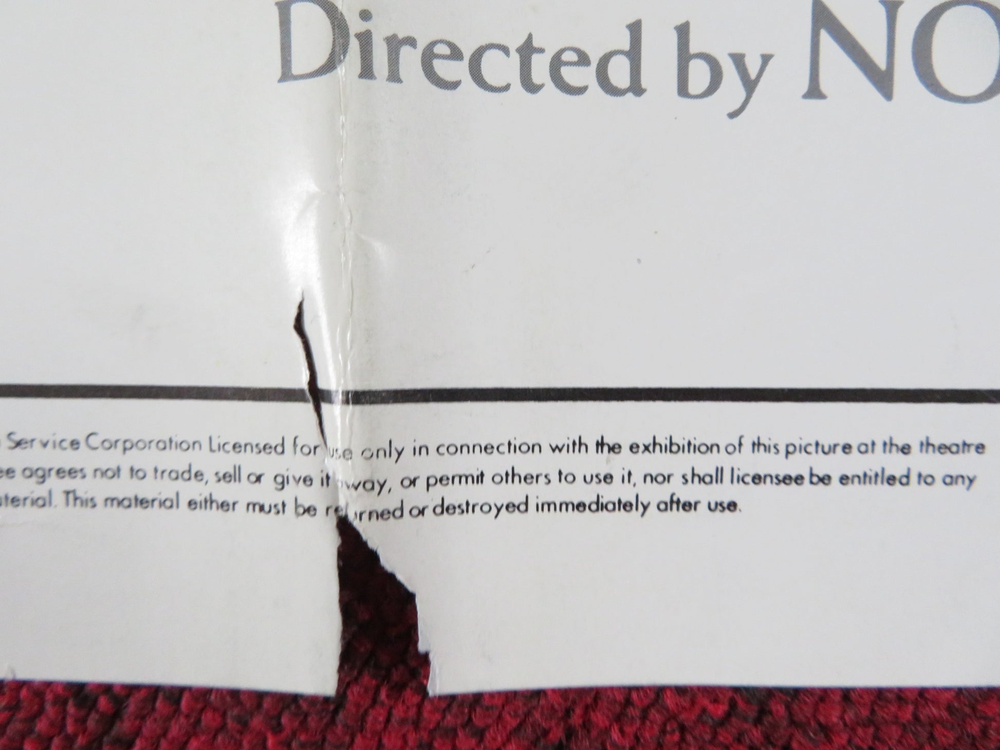 AND JUSTICE FOR ALL FOLDED US ONE SHEET POSTER AL PACINO JACK WARDEN 1979 - Rendezvous Cinema