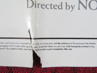 AND JUSTICE FOR ALL FOLDED US ONE SHEET POSTER AL PACINO JACK WARDEN 1979 - Rendezvous Cinema