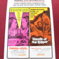 TWINS OF EVIL / HANDS OF THE RIPPER  COMBO- b FOLDED US ONE SHEET POSTER 1972