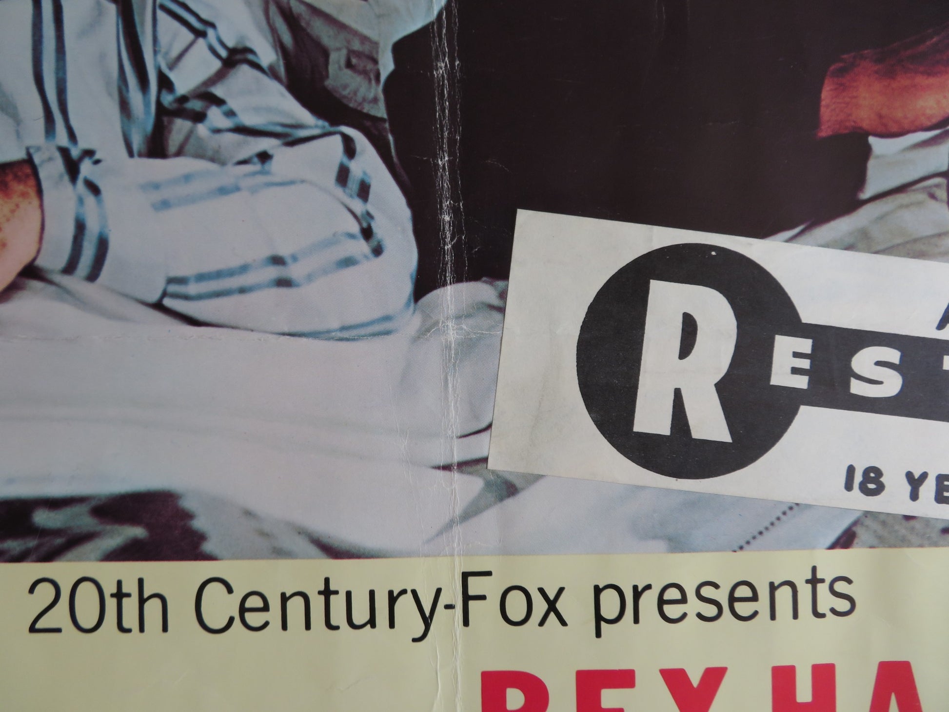 STAIRCASE US HALF SHEET (22"x 28") POSTER RICHARD BURTON REX HARRISON 1969 - Rendezvous Cinema