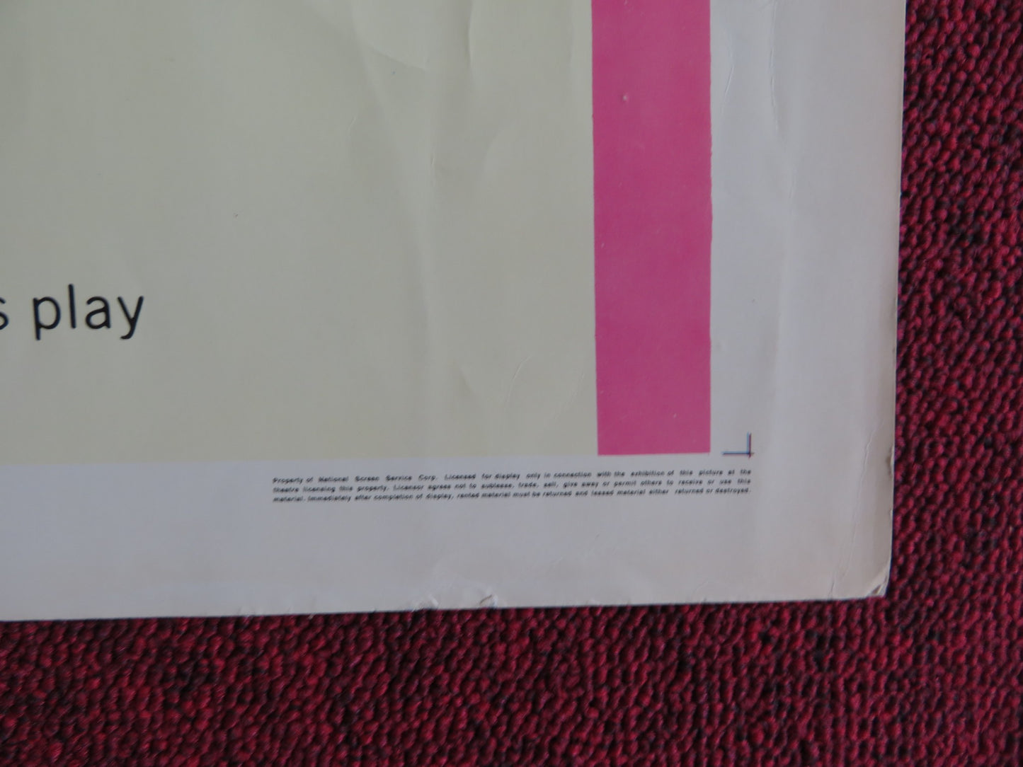 STAIRCASE US HALF SHEET (22"x 28") POSTER RICHARD BURTON REX HARRISON 1969 - Rendezvous Cinema