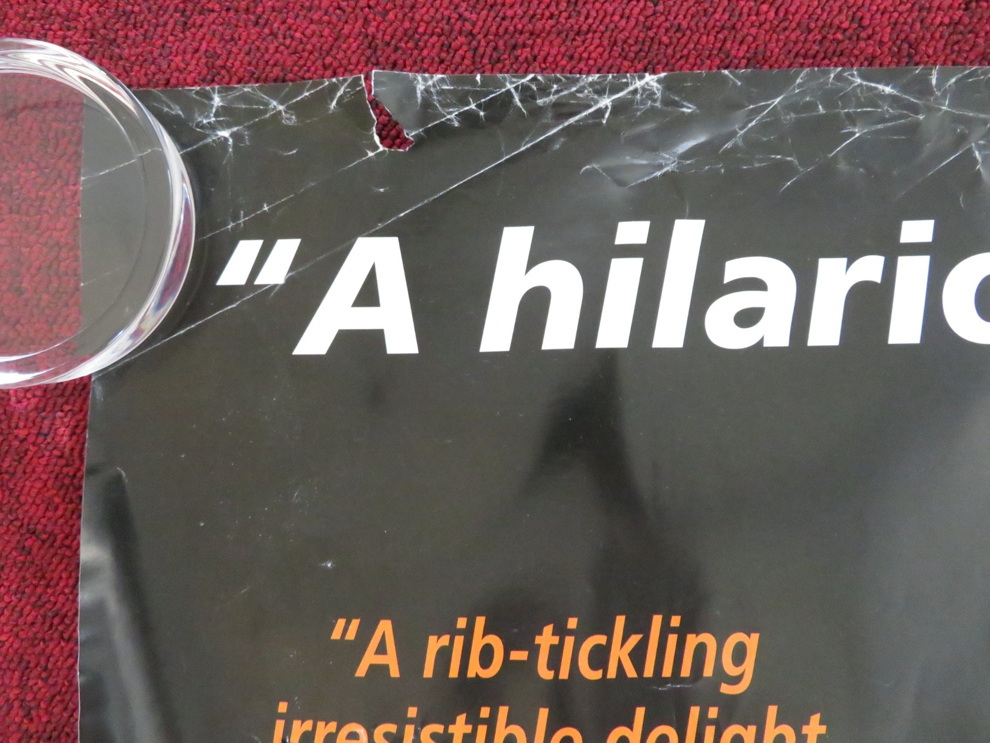 ANALYZE THIS UK QUAD (30"x 40") ROLLED POSTER ROBERT DENIRO BILLY CRYSTAL 1999 - Rendezvous Cinema