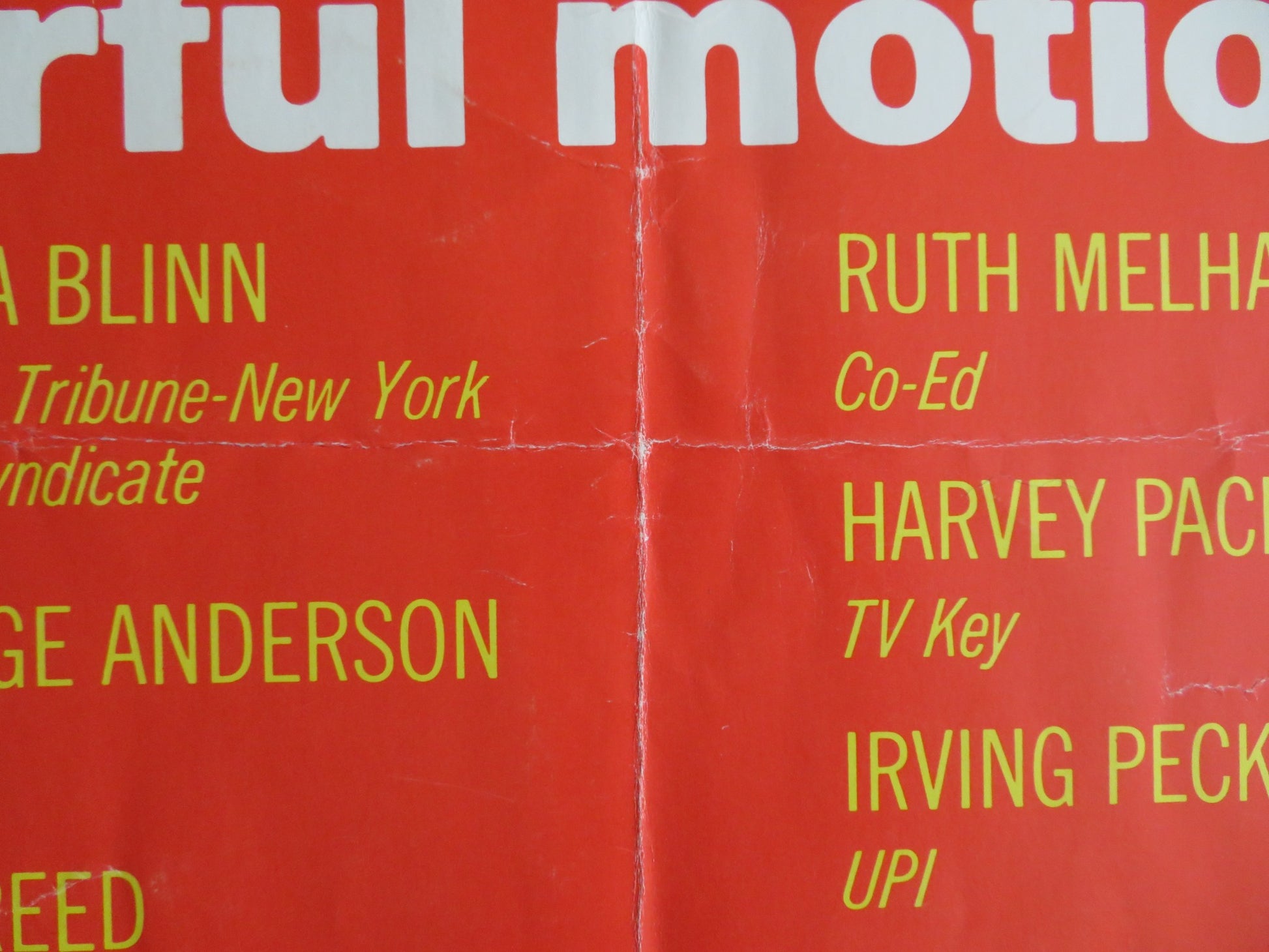 I NEVER SANG FOR MY FATHER US HALF SHEET (22"x 28") POSTER GENE HACKMAN 1970 - Rendezvous Cinema