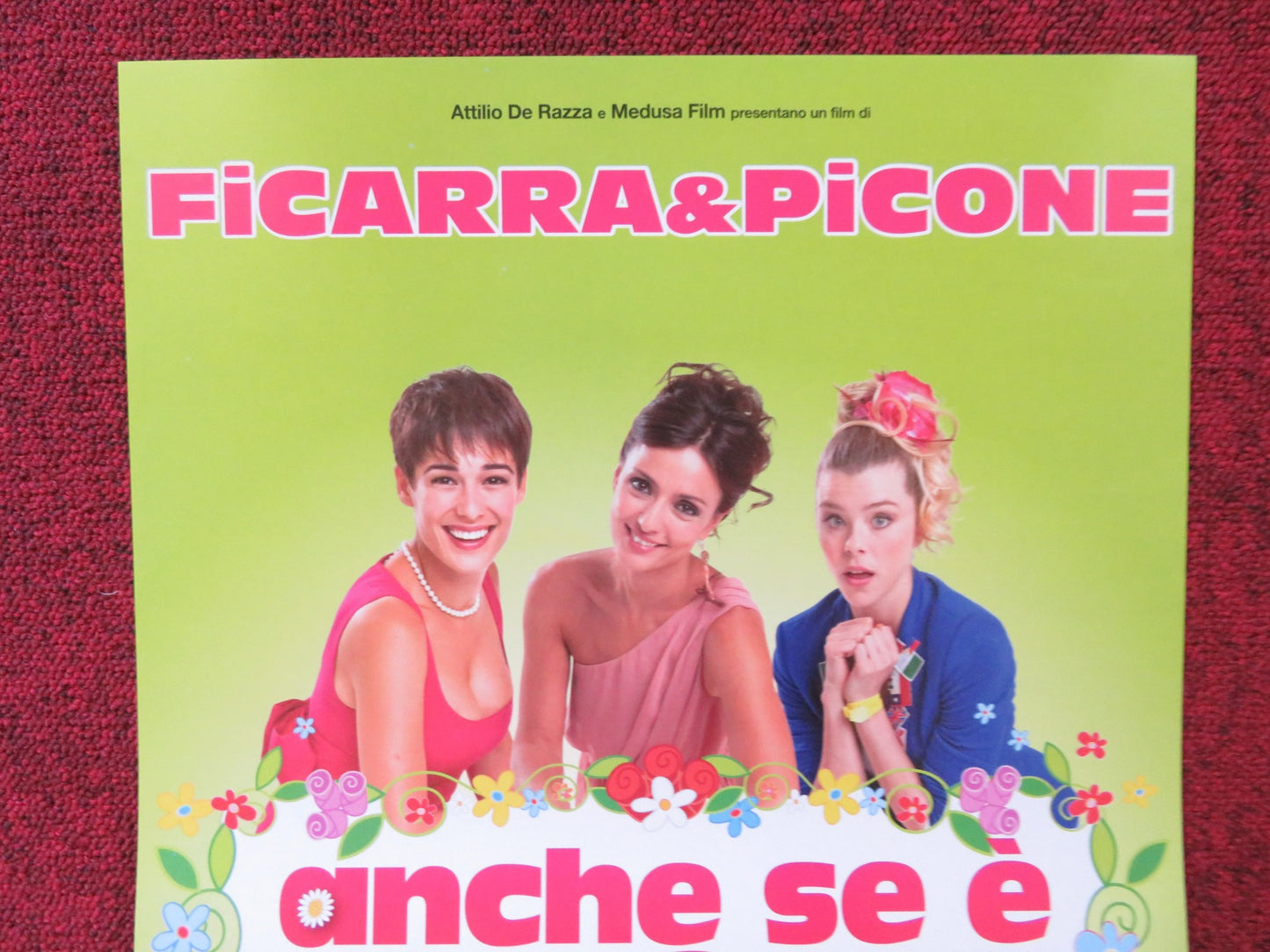 ANCHE SE E AMORE NON SI VERDE ITALIAN LOCANDINA POSTER AMBRA ANGIOLINI 2011 - Rendezvous Cinema