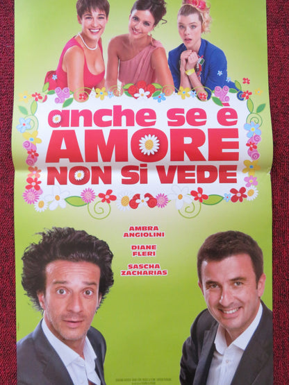 ANCHE SE E AMORE NON SI VERDE ITALIAN LOCANDINA POSTER AMBRA ANGIOLINI 2011 - Rendezvous Cinema