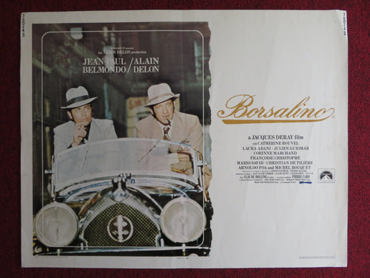 BORSALINO US HALF SHEET (22"x 28") POSTER CATHERINE ROUVEL LAURA ADANI 1970 - Rendezvous Cinema